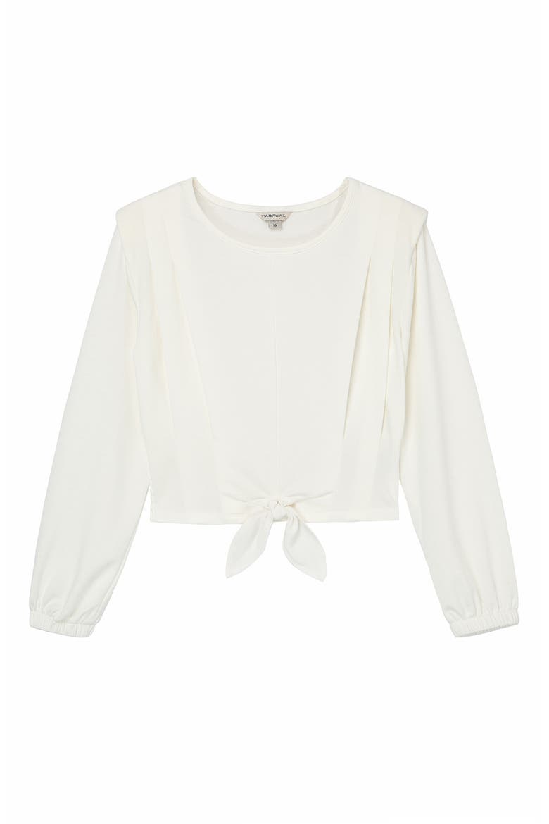 Habitual Kids Kids' Tie Detail Long Sleeve Top | Nordstromrack