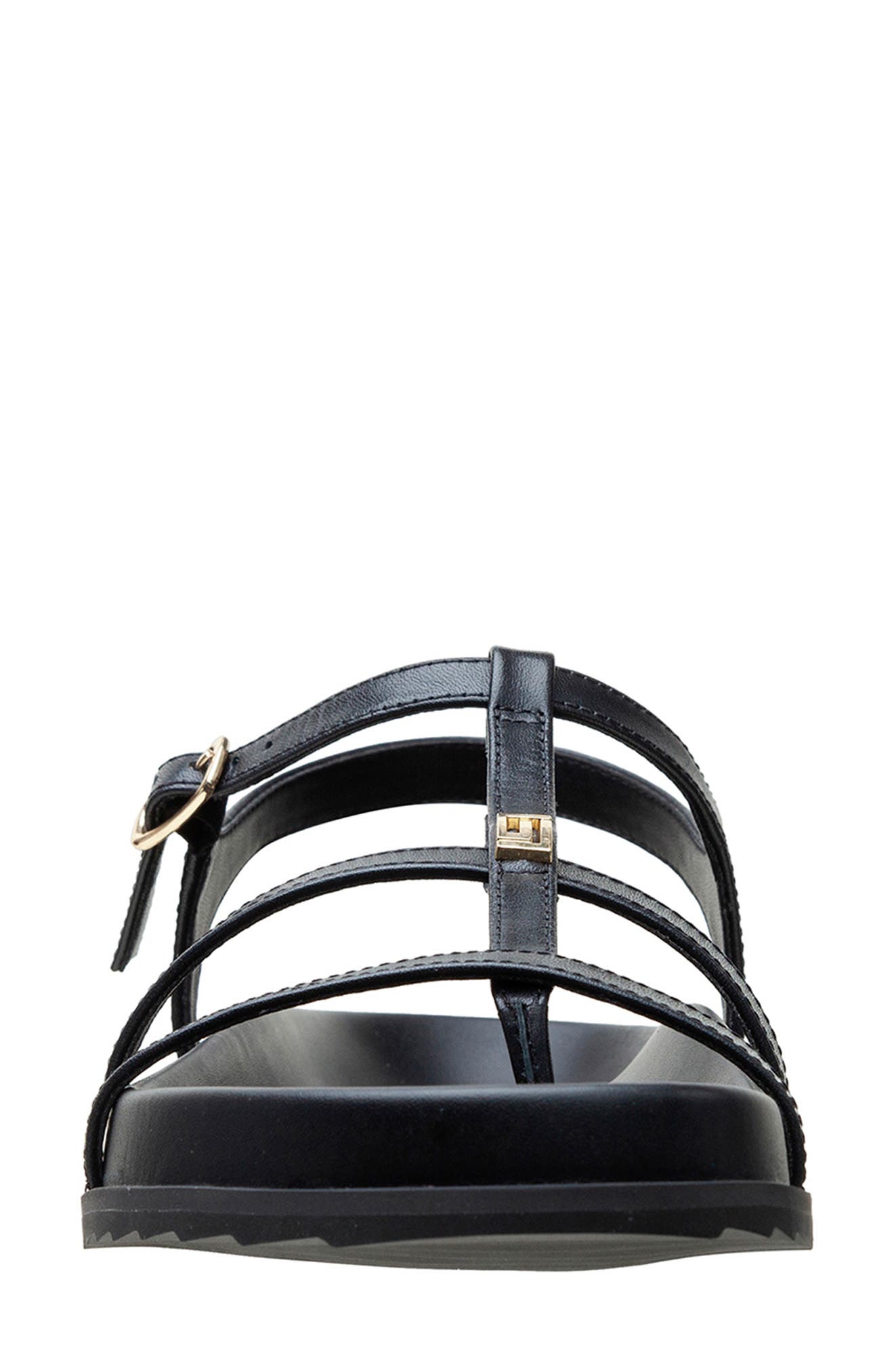 Linea Paolo Lilith Ankle Strap Sandal, Alternate, color, Black