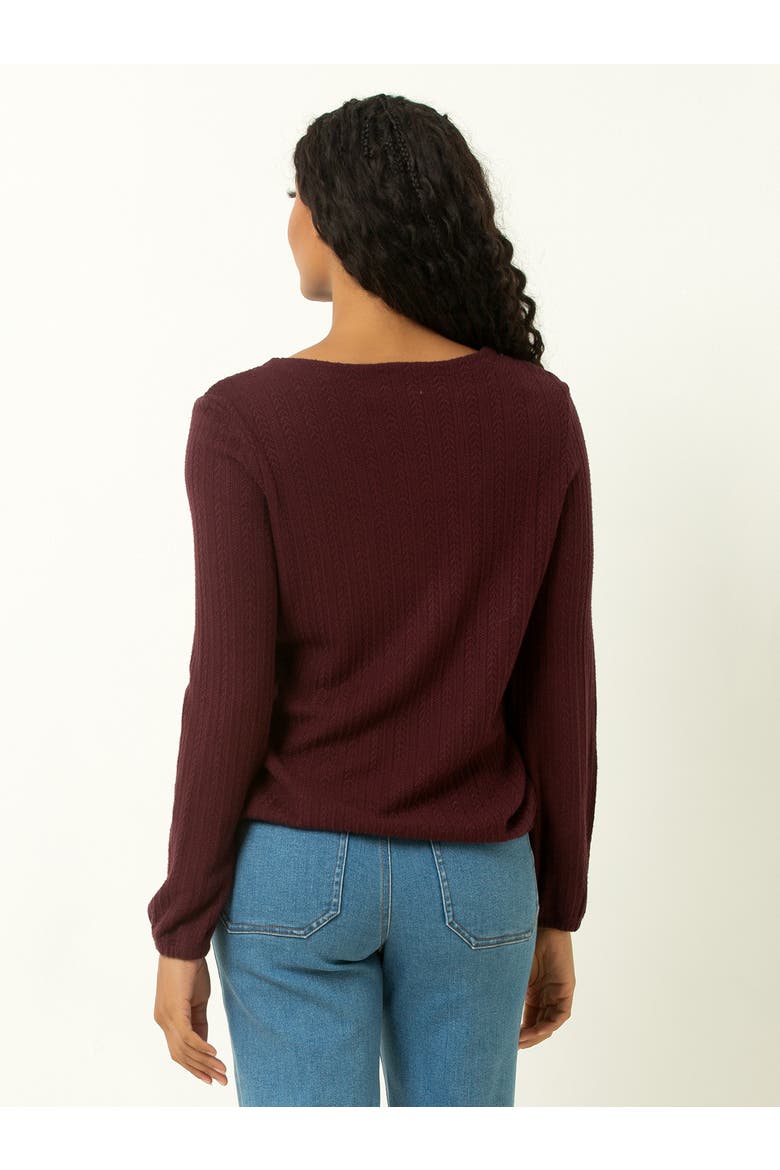 Cable Knit Cardigan, Alternate, color, Port Royale