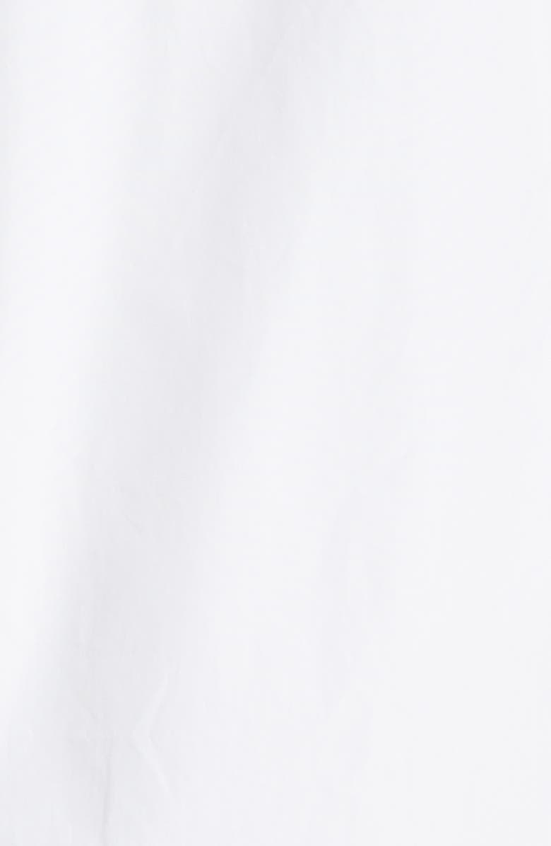 Thom Browne Classic Fit Poplin Button-Up Shirt, Alternate, color, 100 White