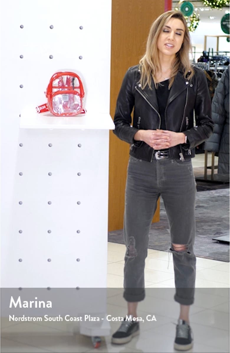 Mini Clear Backpack, sales video thumbnail