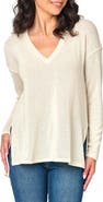 GIBSONLOOK V-Neck High-Low Tunic