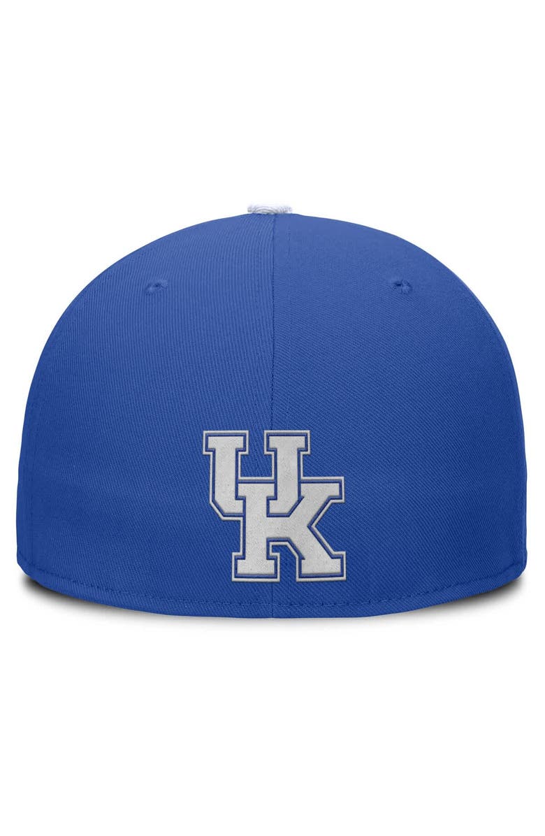 Nike Men's Nike Royal/White Kentucky Wildcats Two-Tone Primetime Performance Fitted Hat, Alternate, color, 
