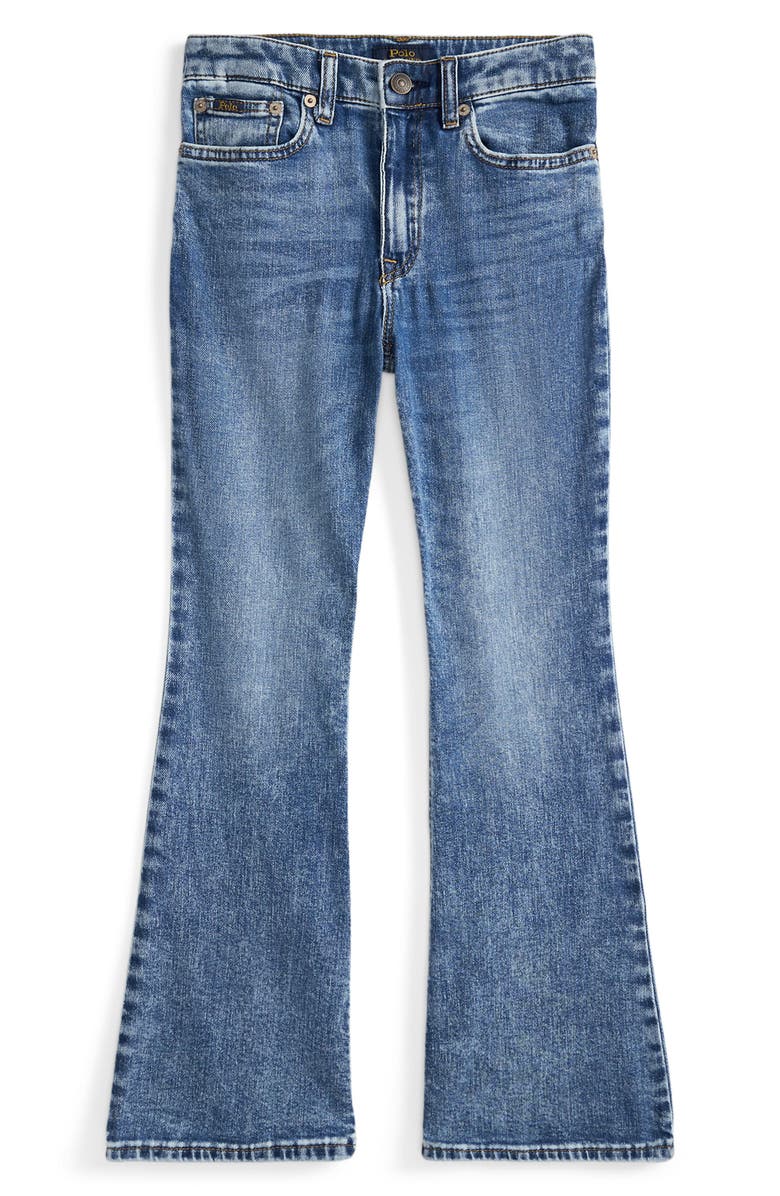 Polo Ralph Lauren Kids' Flare Jeans, Main, color, Blue