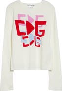 Comme des Garçons Girl x Brett Westfall Logo Intarsia Crewneck Sweater