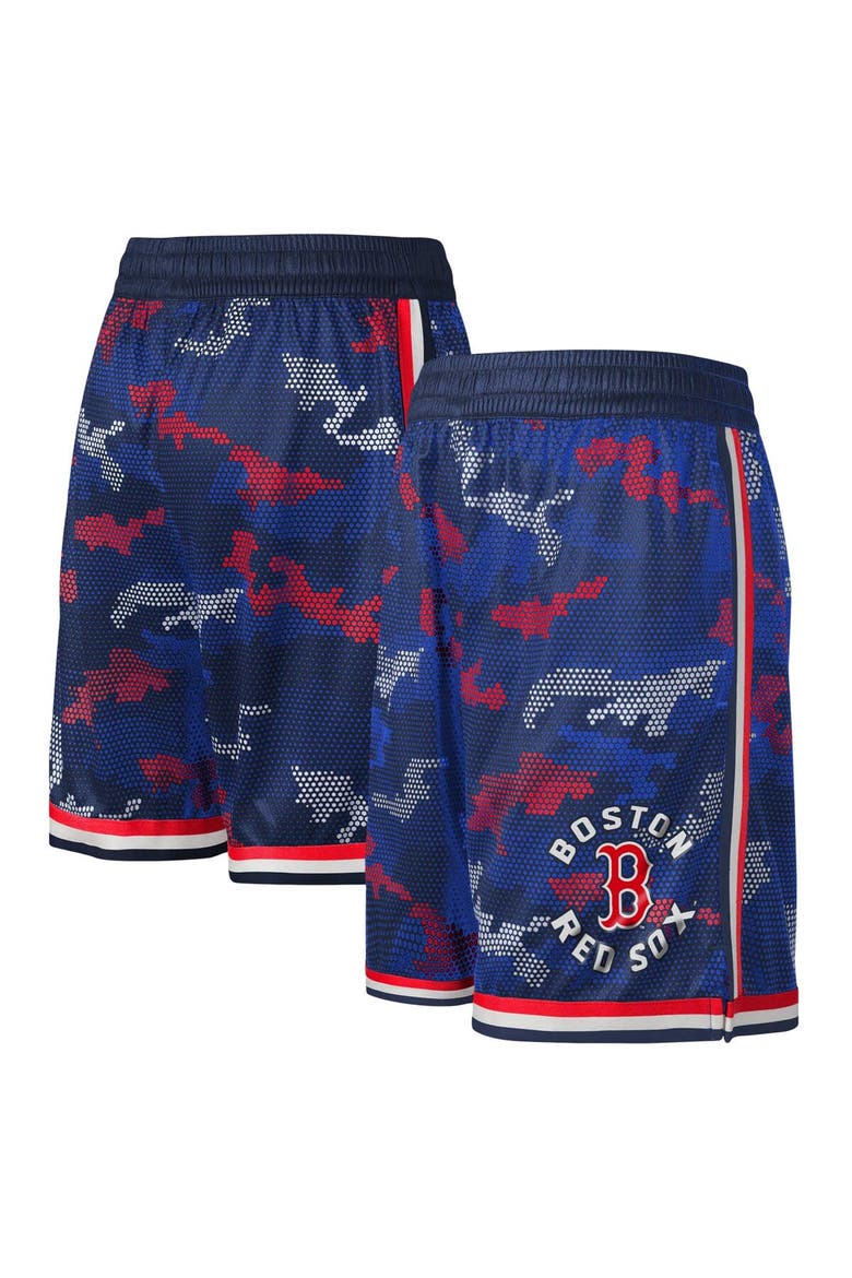 Youth Fanatics Branded Navy Boston Red Sox Tech Runner Shorts, Main, color, Navy