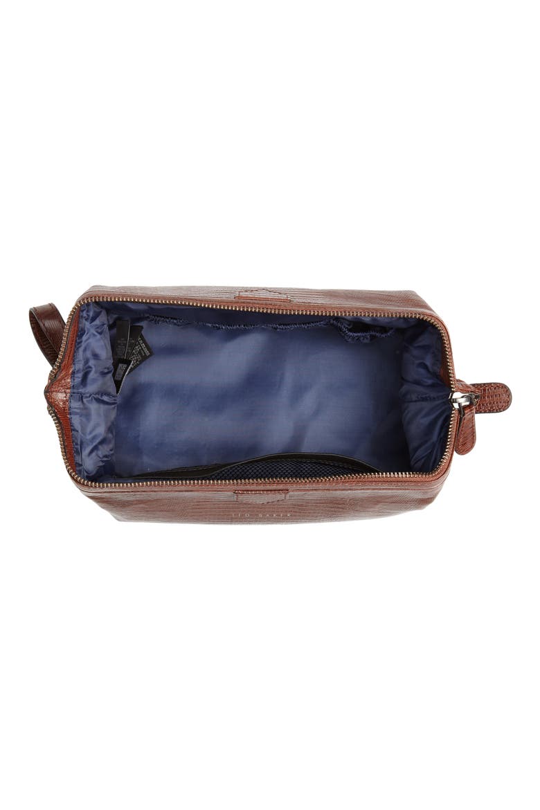 Chocks Leather Dopp Kit, Alternate, color, TAN