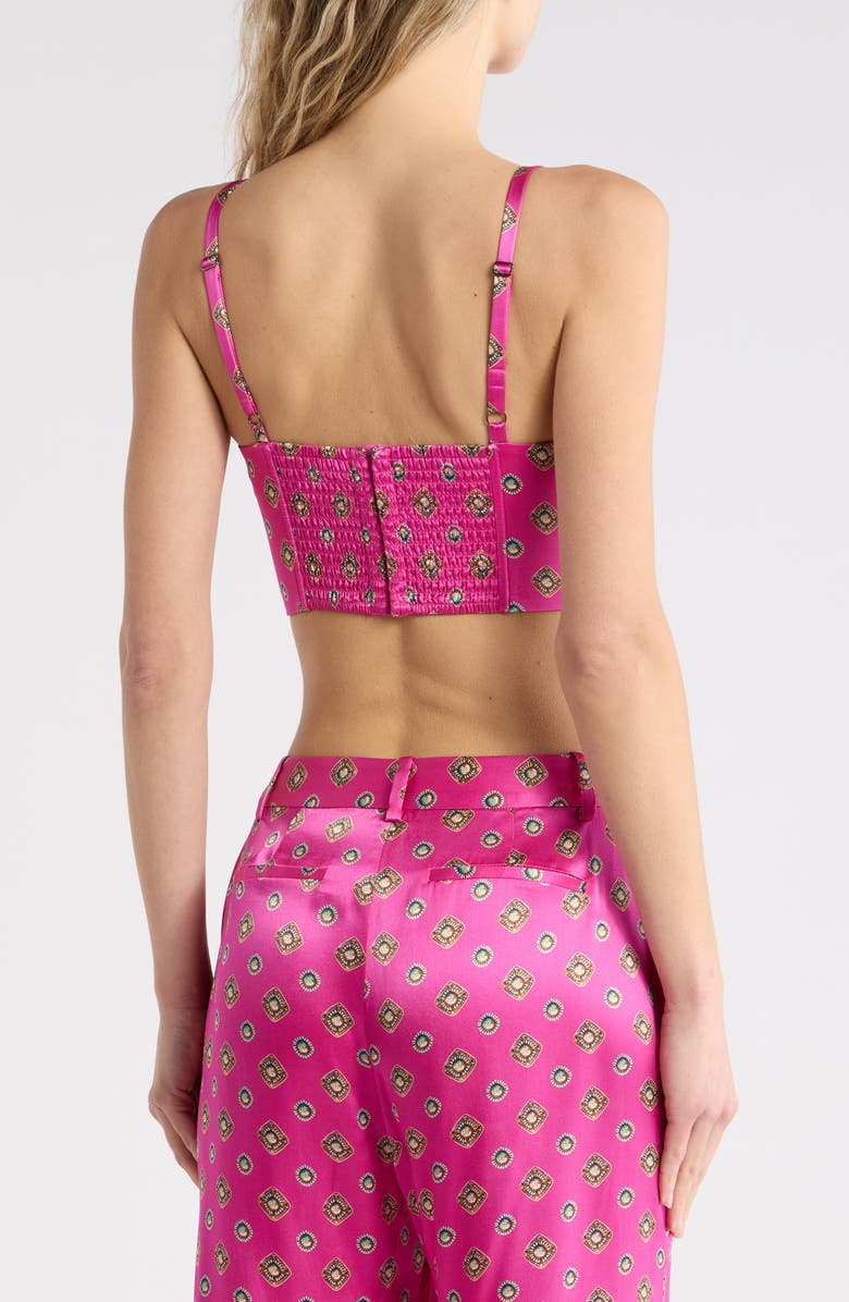 L'AGENCE Sonya Bralette, Alternate, color, Fuschia