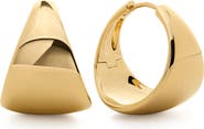 Monica Vinader Large Tapered Hoop Earrings