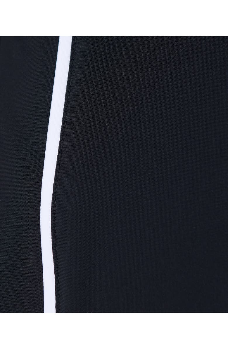 Sweaty Betty Explorer Track Piped Shorts, Alternate, color, Black