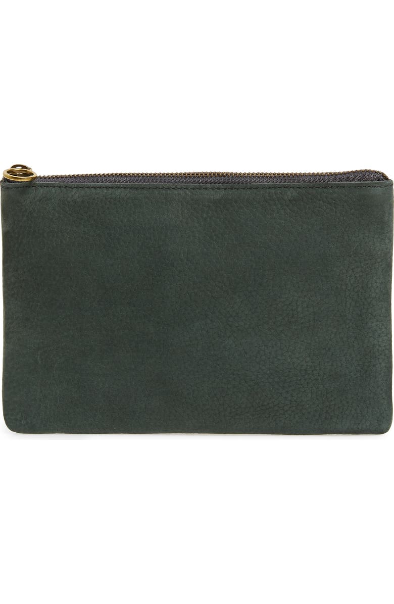 Madewell The Leather Pouch Clutch, Main, color,