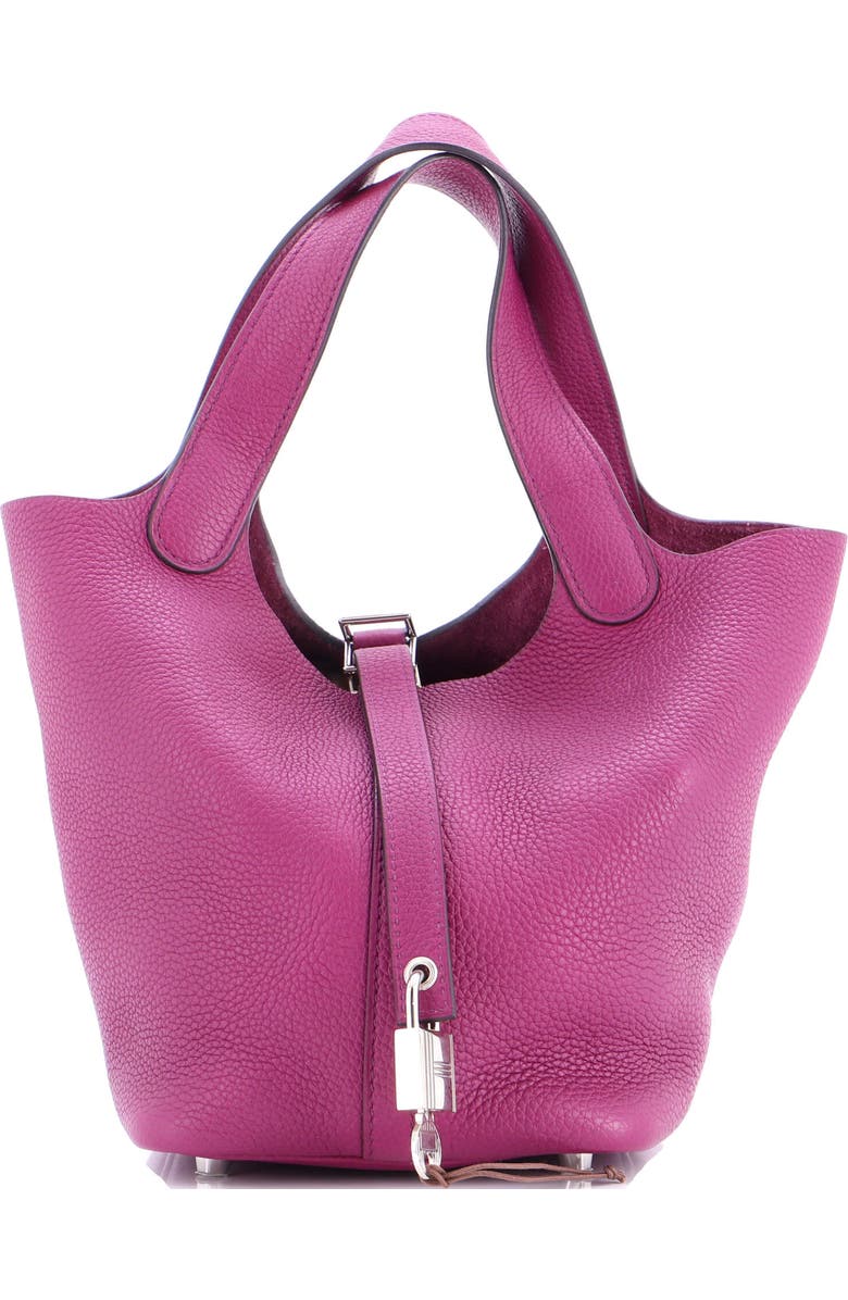 Pre-Owned Hermes Picotin Lock Bag Maurice PM, Main, color, Anemone