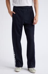 Golden Goose Isaac Star Logo Tape Wide Leg Track Pants