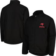 DUNBROOKE Men's Dunbrooke Black Tampa Bay Buccaneers Journey Workwear Tri-Blend Full-Zip Jacket