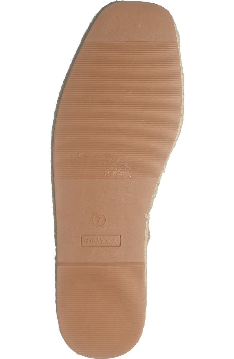 TOP MODA Fallon Slingback Flat, Alternate, color, Camel Suede