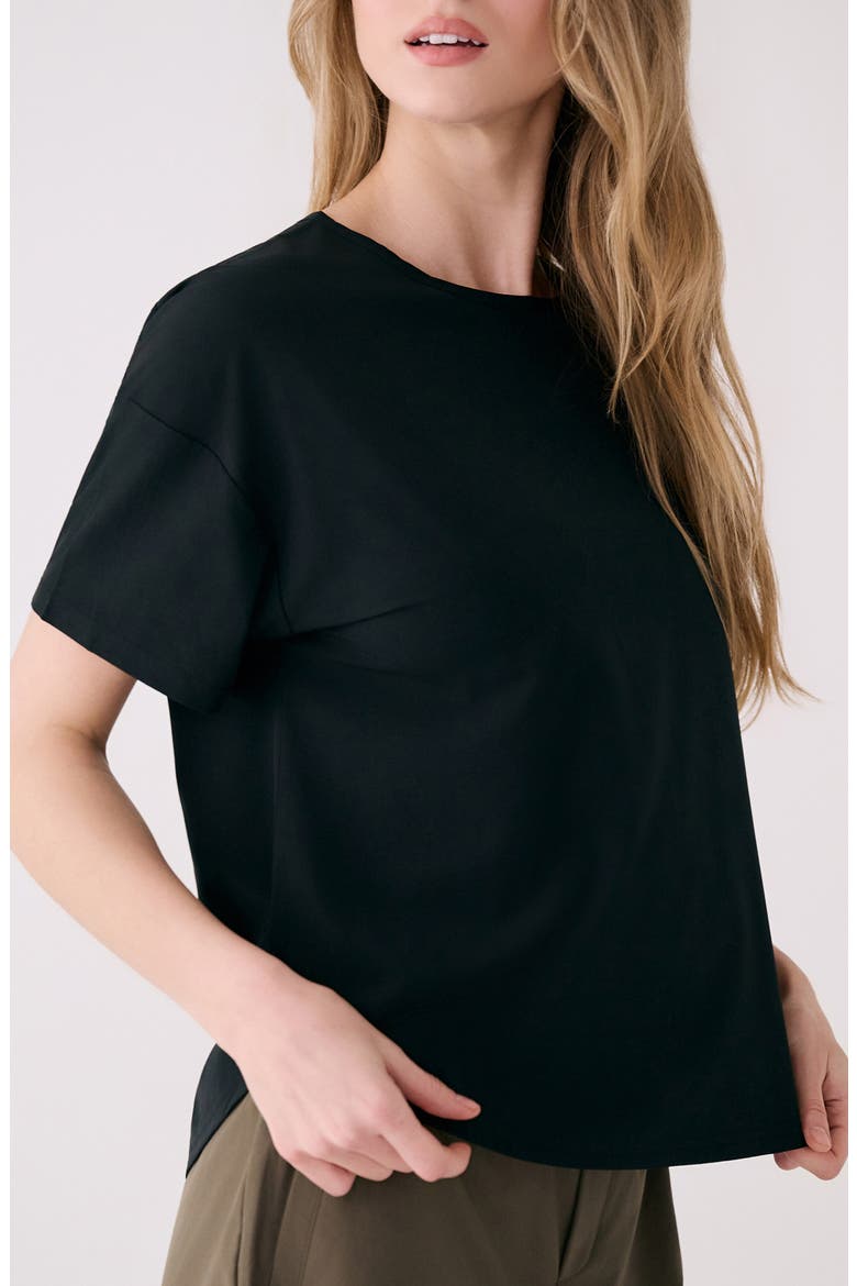 Olivie T-Shirt, Alternate, color, BLACK