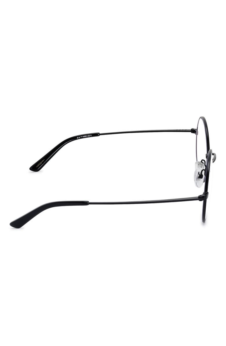 DIFF Harry Potter 51mm Polarized Round Blue Light Glasses, Alternate, color,