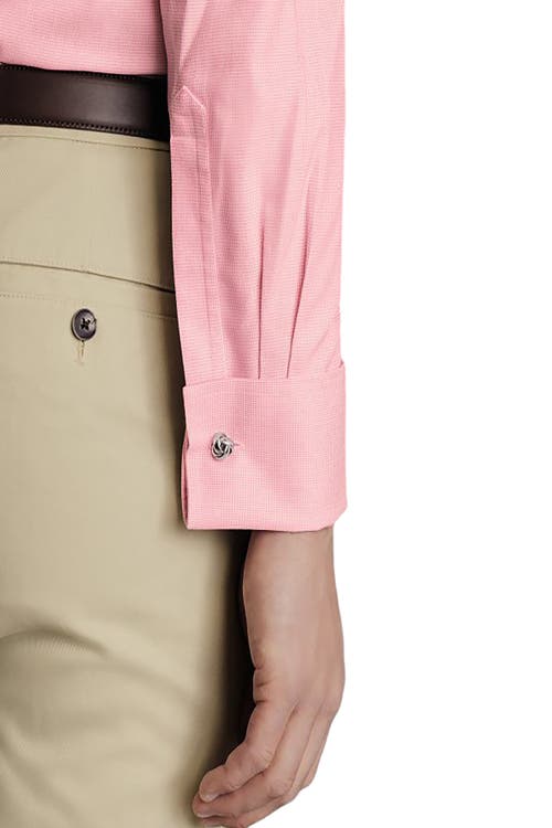 Charles Tyrwhitt Non-iron Poplin Bengal Stripe Shirt In Pink