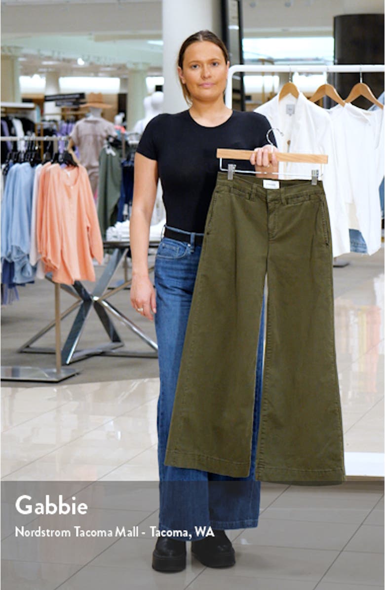 Le Pixie Tomboy Wide Leg Trousers, sales video thumbnail