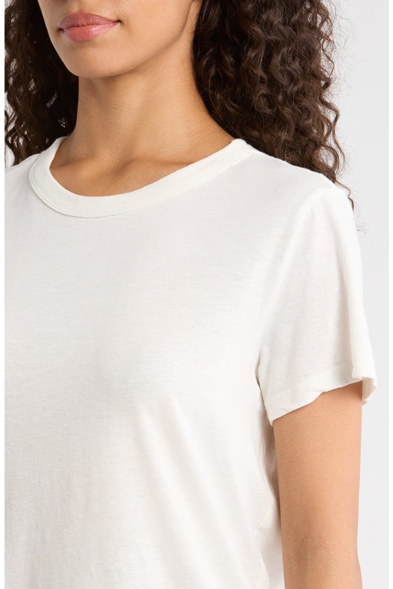 Tried & True Hemp & Cotton Crewneck T-Shirt, Alternate, color, ANTIQUE WHITE