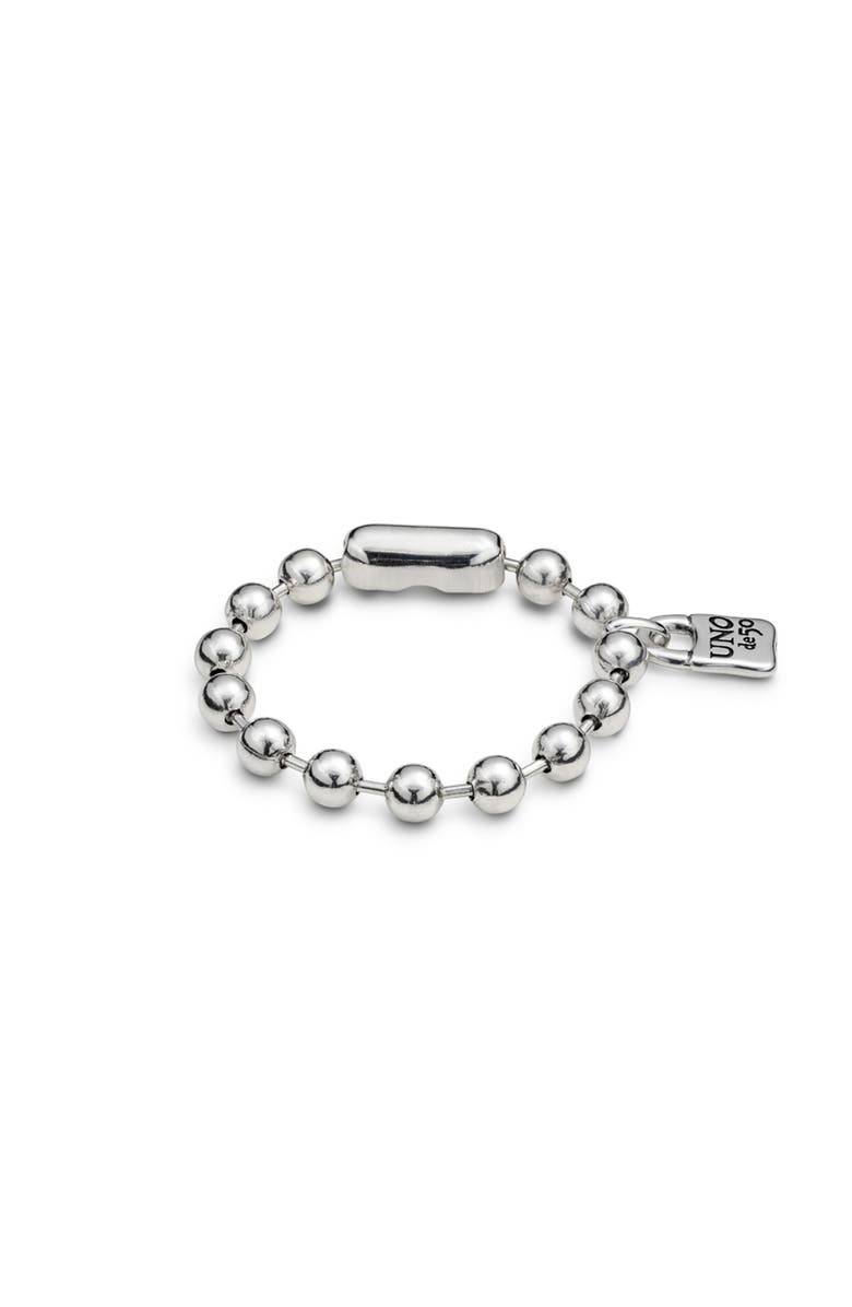 UNODE50 Beadline Bracelet, Main, color, Silver