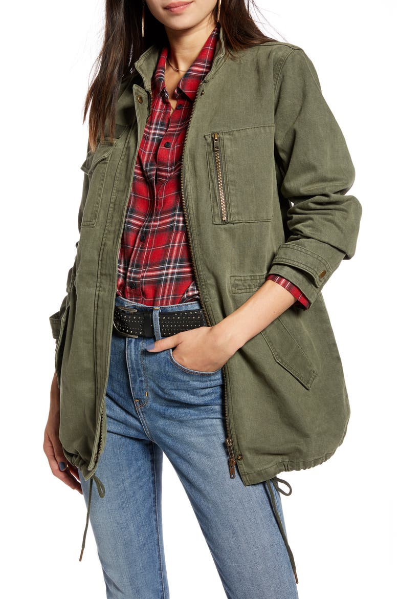 Utility Jacket, Main, color, OLIVE SARMA