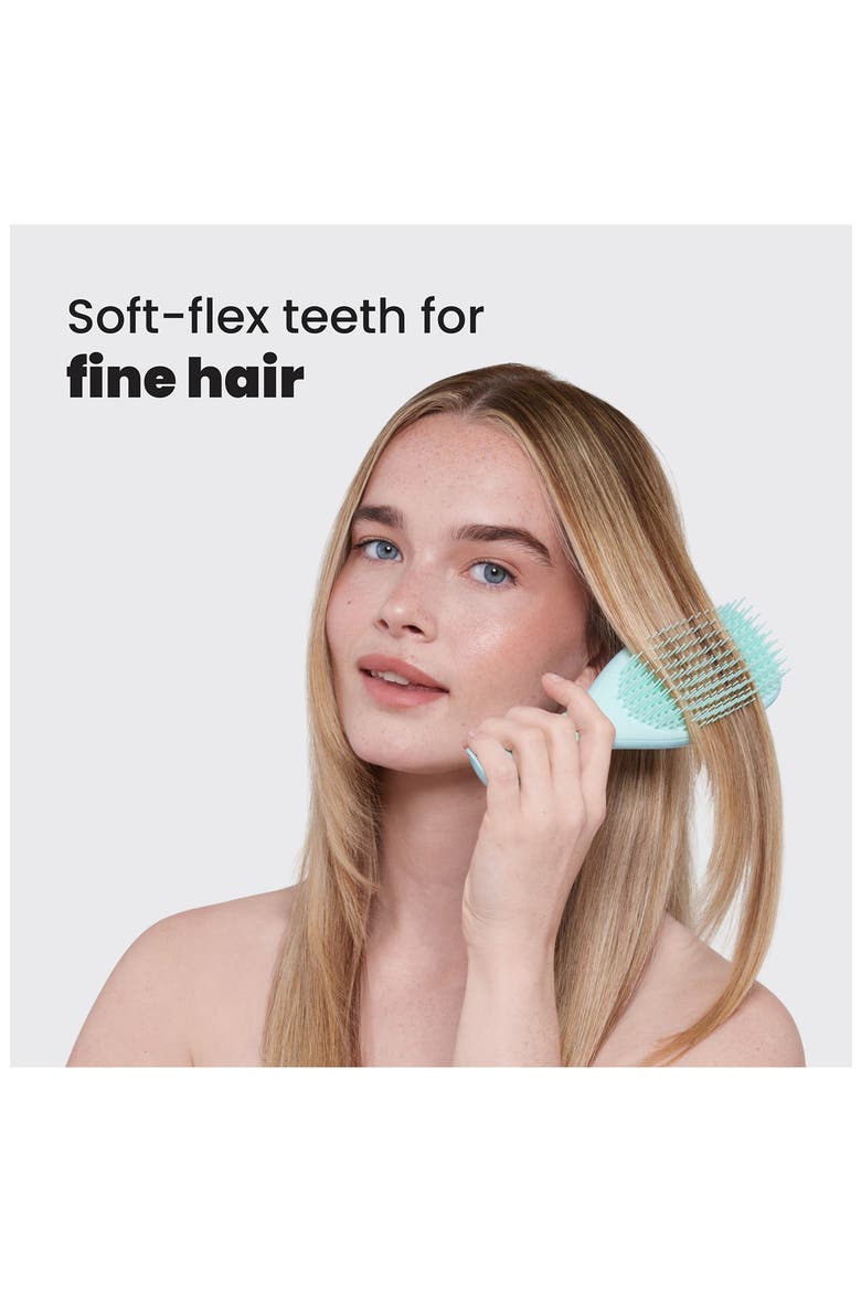 Ultimate Detangler Hairbrush for Fine & Fragile, Alternate, color, JADE LAGOON