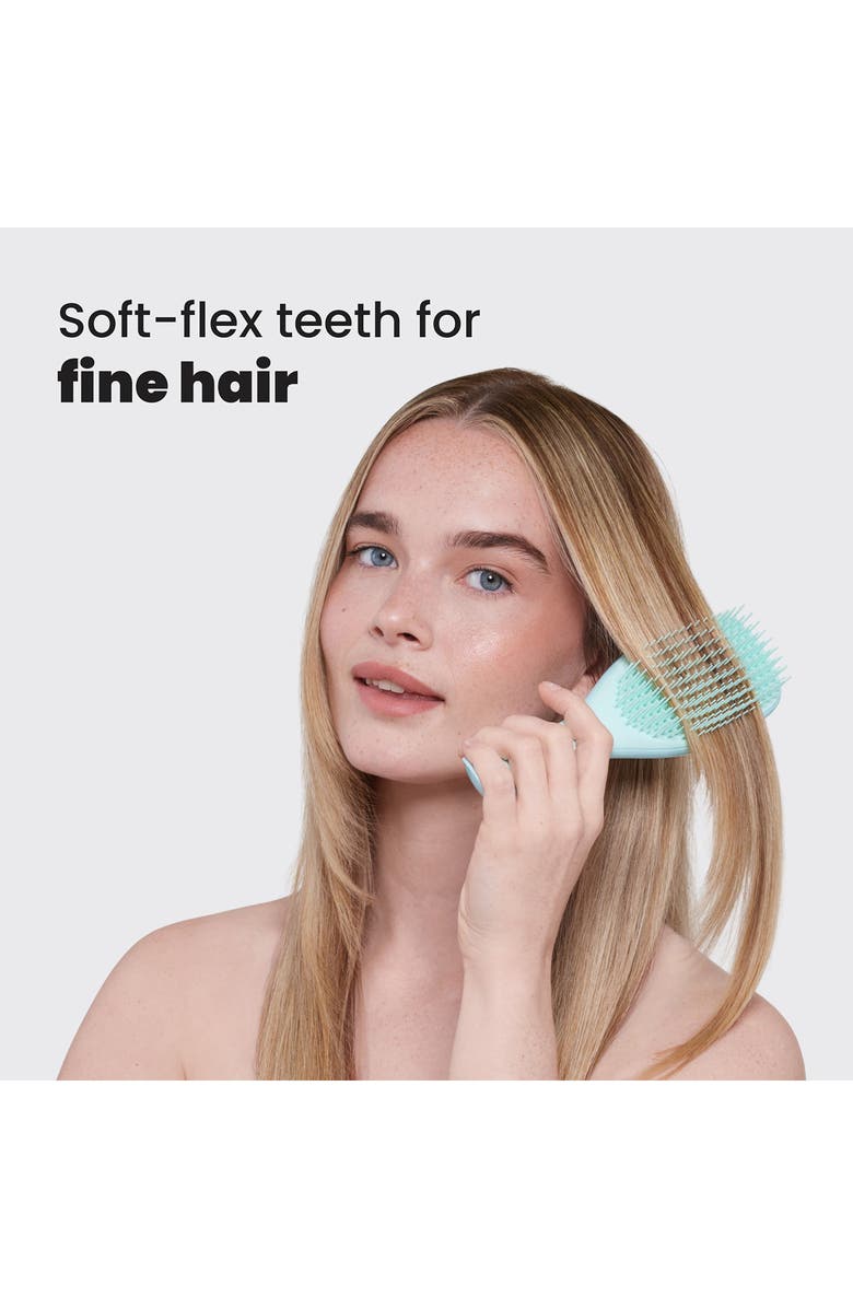 Tangle Teezer Ultimate Detangler Hairbrush for Fine & Fragile, Alternate, color, Jade Lagoon