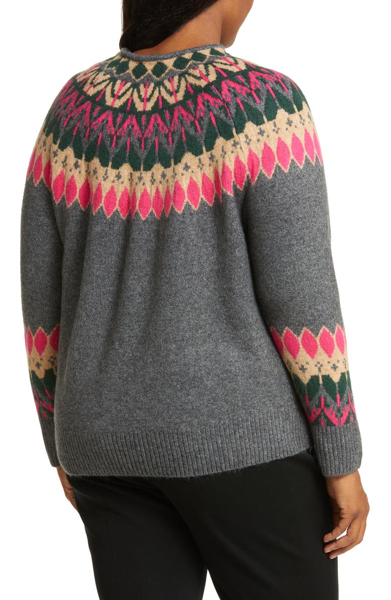 CeCe Fair Isle Sweater, Alternate, color,