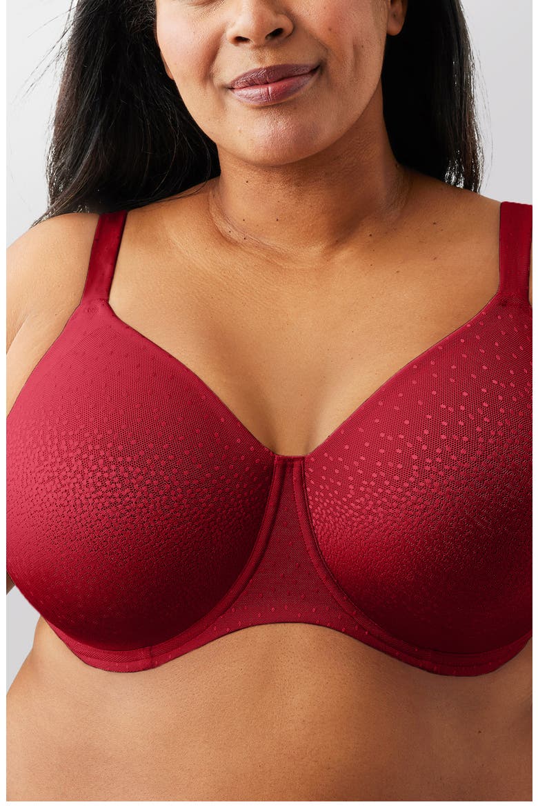 Back Appeal™ Underwire Bra, Main, color, REGINA RED
