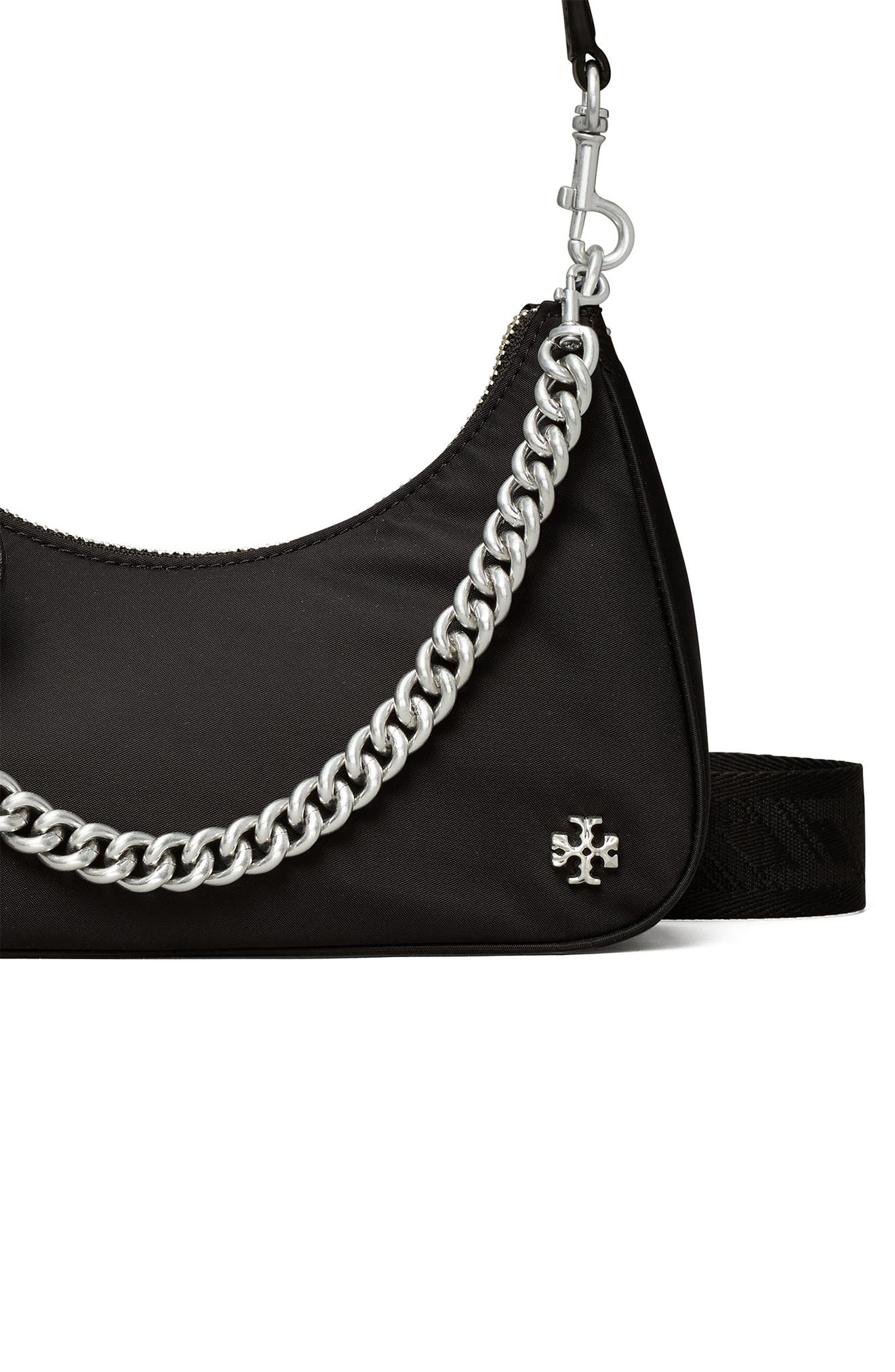 Tory Burch 151 Mercer Small Crescent Bag, Alternate, color, 