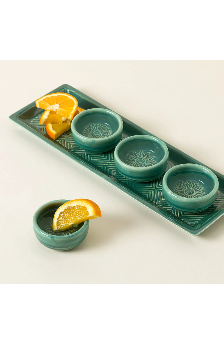 Uncommon Goods Mezcal Sipping Copitas - Set of 4 by Sarah Welch Pottery, Main, color, Multi