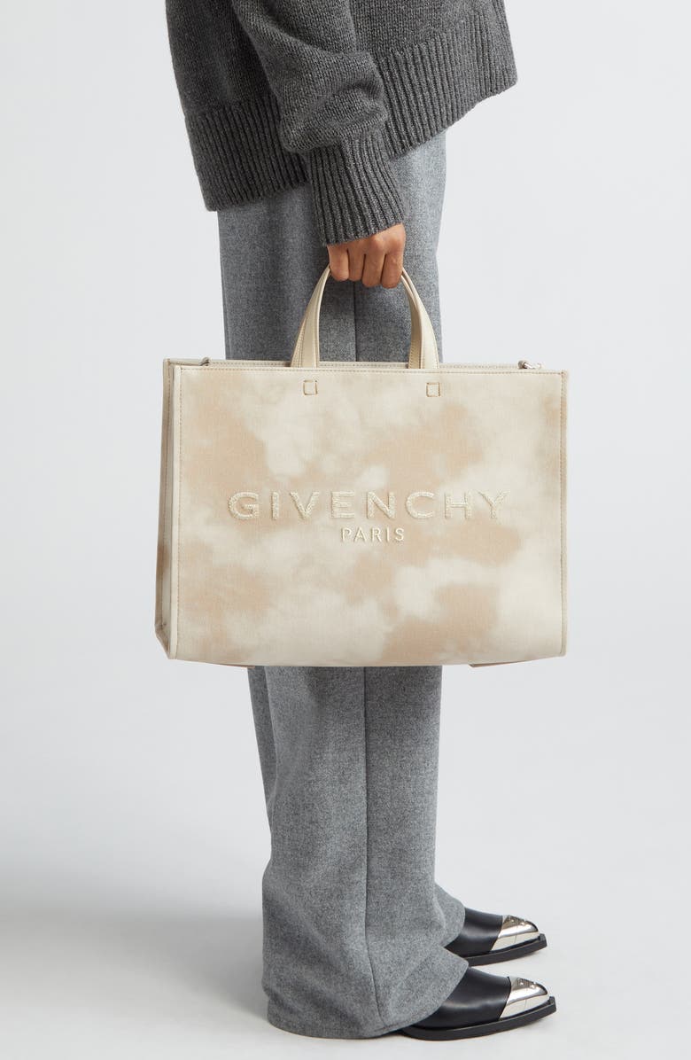 Givenchy Medium G-Tote Canvas Tote, Alternate, color,