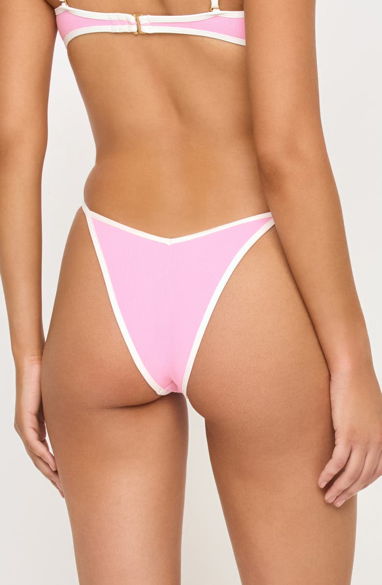 LSPACE Pixie Bitsy Bikini Bottoms, Alternate, color, Pinksugar/ Cream