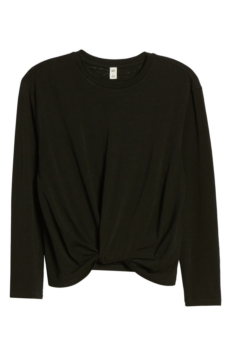 BP. Knot Front Tee, Alternate, color,