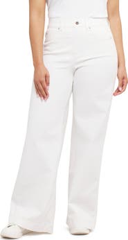 SPANX® High Waist Wide Leg Pull-On Jeans