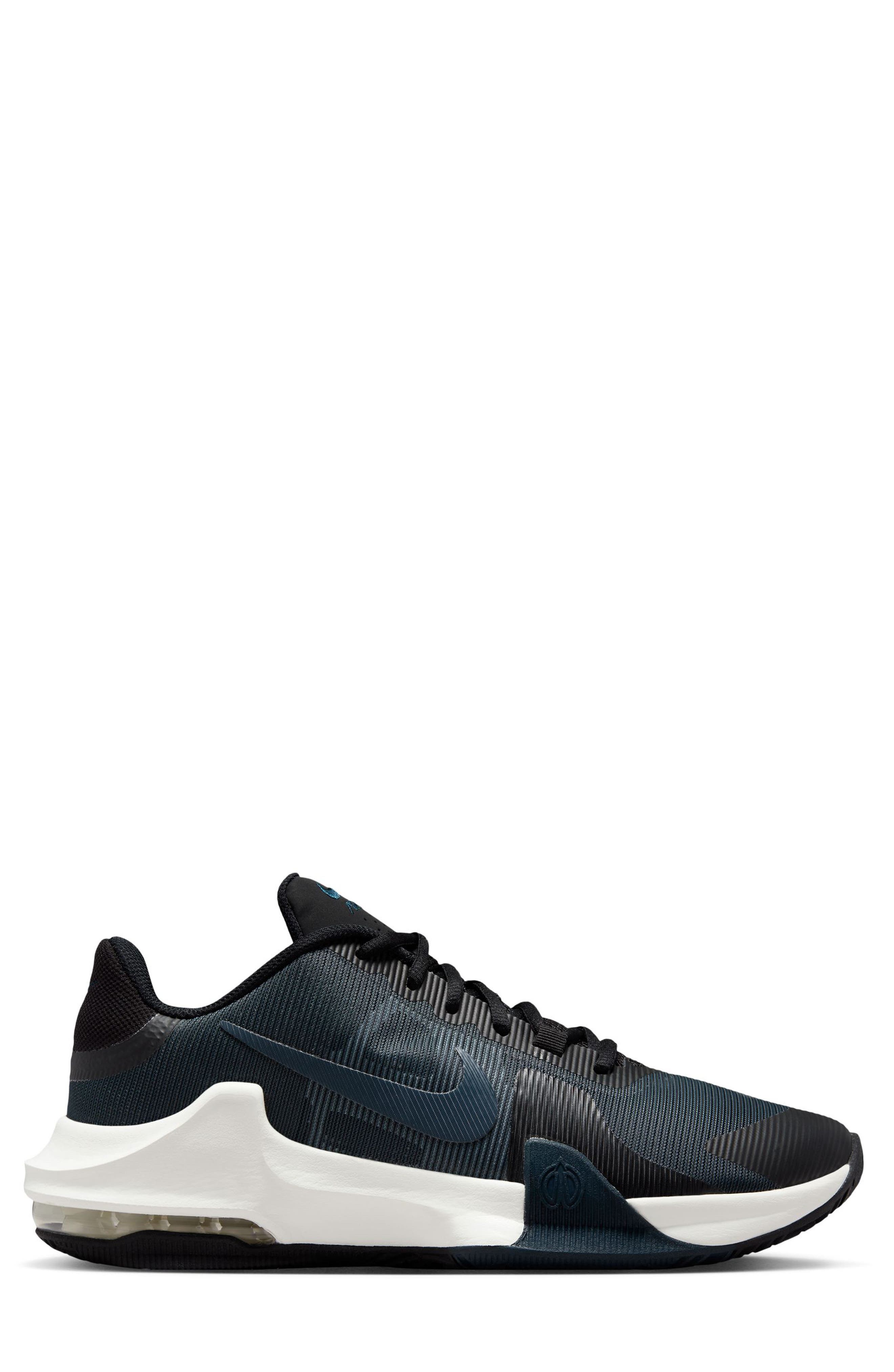Air Max Impact 4 Basketball Sneaker, Alternate, color, BLACK/ WHITE/ PLATINUM/ NAVY