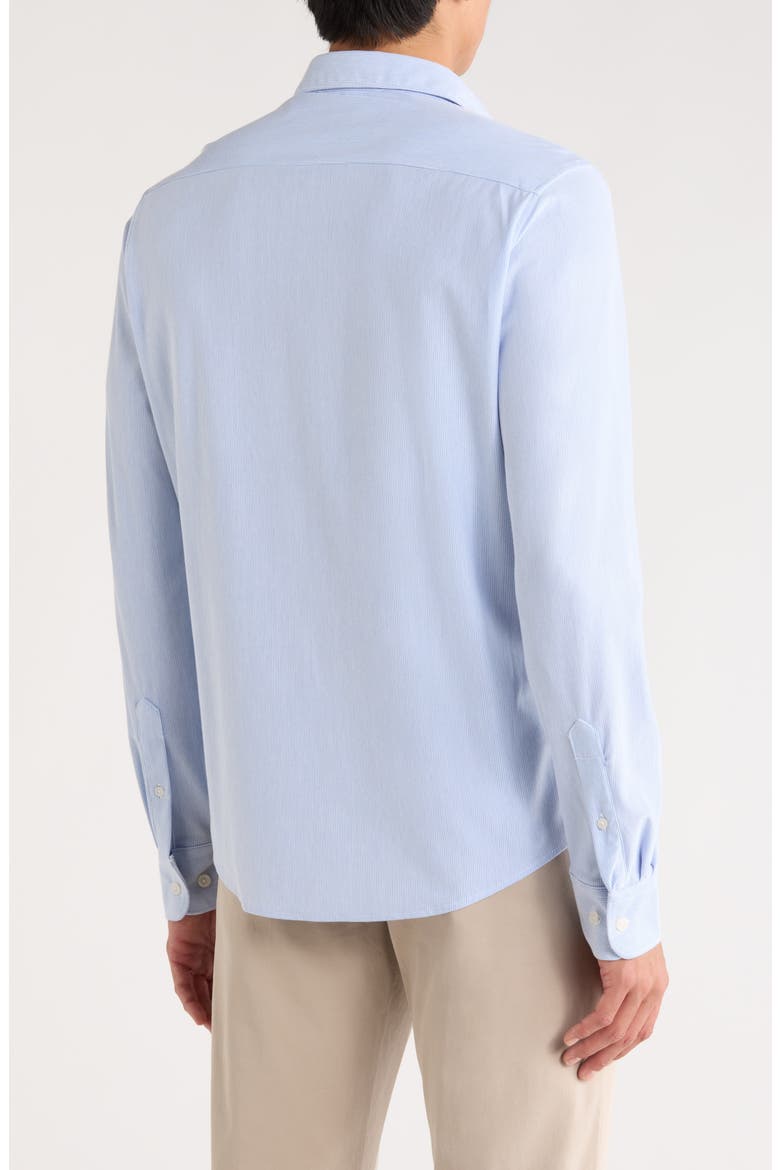 Tech Oxford Dress Shirt, Alternate, color, BLUE