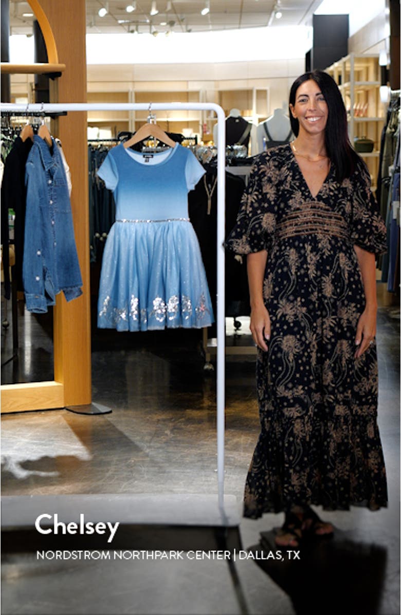 Kids' Gradient Tulle Party Dress, sales video thumbnail