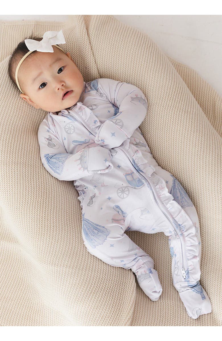 Charlie Lou Baby<sup>®</sup> Convertible Double Zipper Romper, Alternate, color, Multicolored