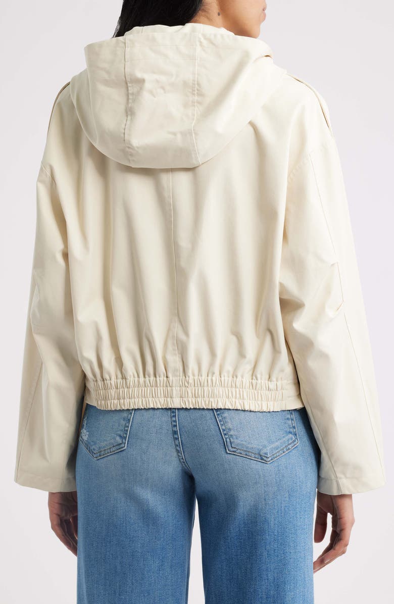 Brooklyn Industries Short Hooded Jacket, Alternate, color, Bone White
