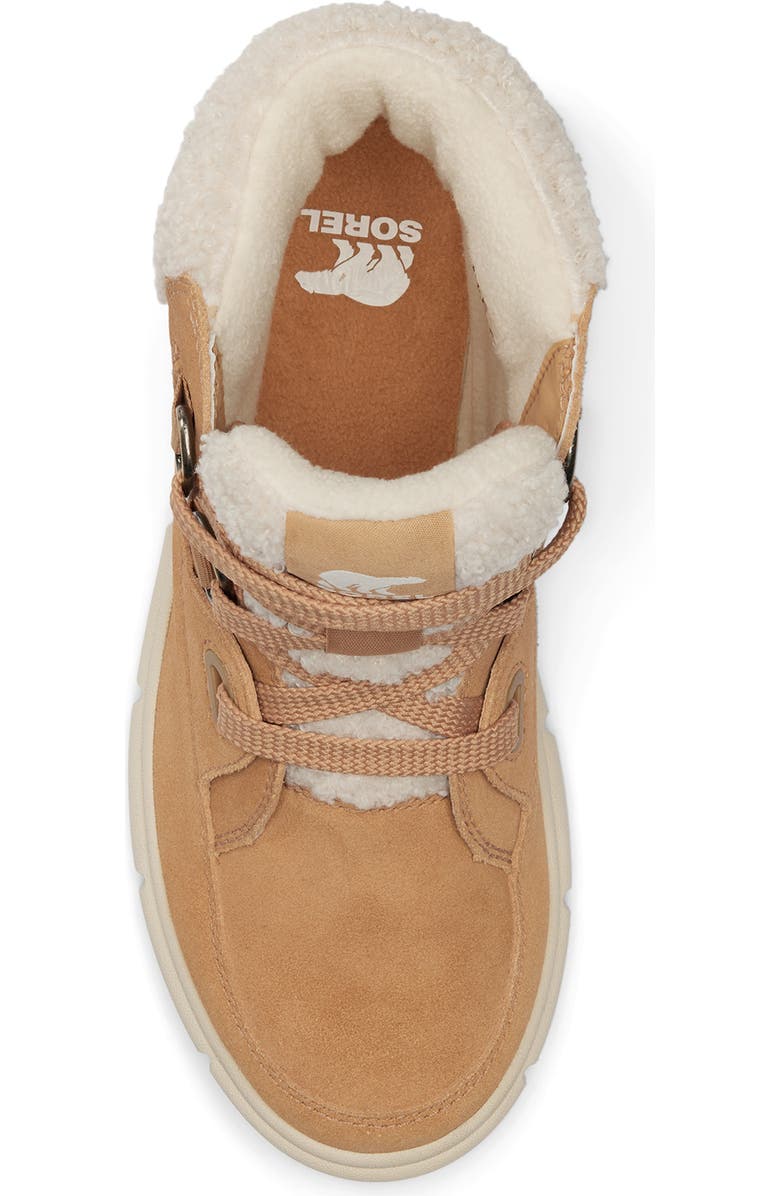 SOREL Explorer III Joan NW Waterproof Boot, Alternate, color, Tawny Buff/ Sea Salt