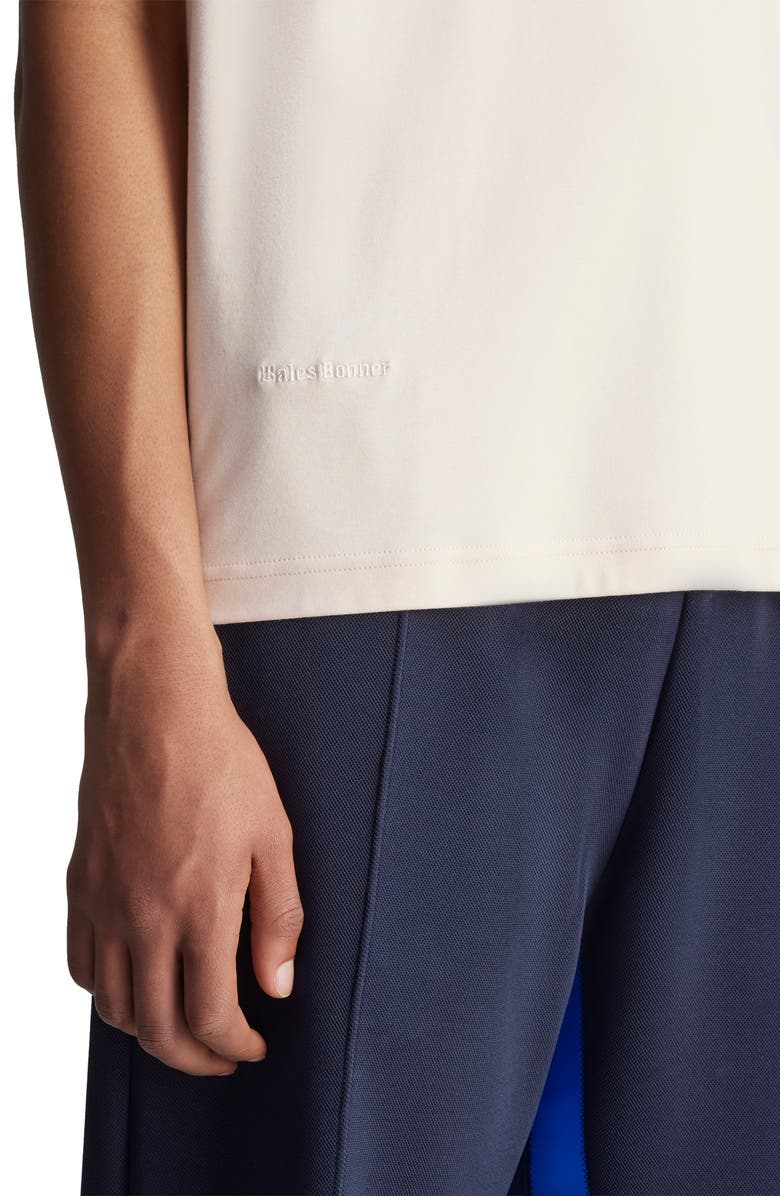 ADIDAS X WALES BONNER Oversize 3-Stripes Cotton T-Shirt, Alternate, color, Wonder Quartz