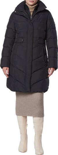 Andrew marc brighton quilted shops coat