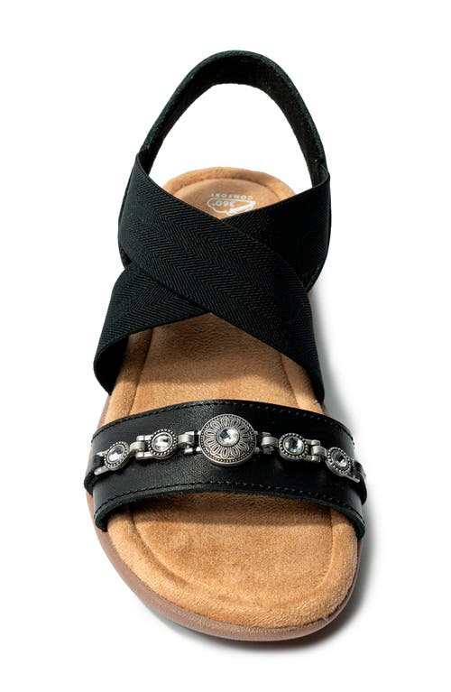 Minnetonka Brida Sandal In Black