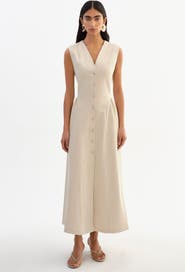 LAMARQUE Tamika | Linen Twill Dress