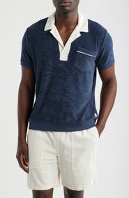 Marine Layer Emilio Vintage Terry Polo