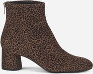 AGL Olga Water Resistant Velour Ankle Boot with Heel