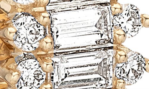 Adina Reyter Lab-grown Diamond Baguette Charm In Gold