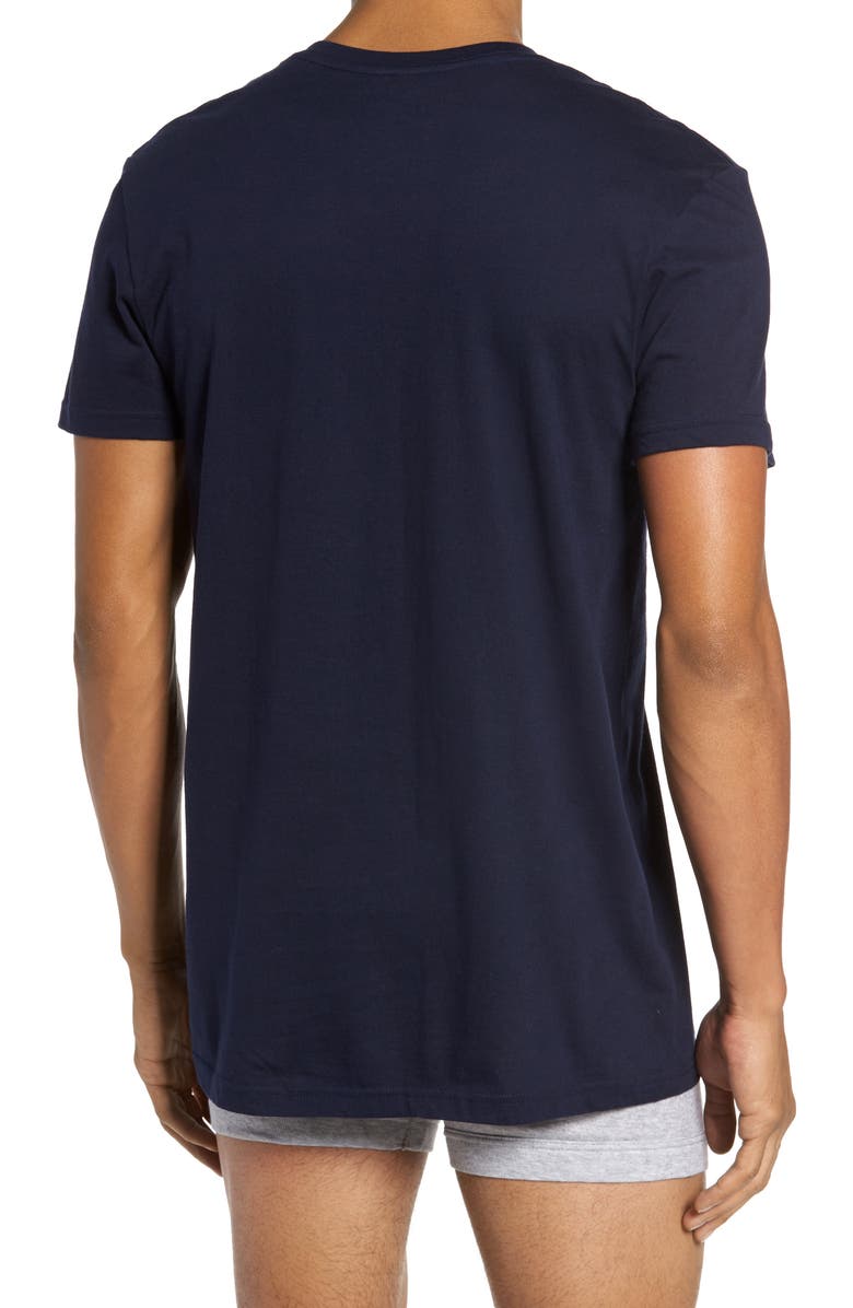 Polo Ralph Lauren 3-Pack V-Neck T-Shirts, Alternate, color,